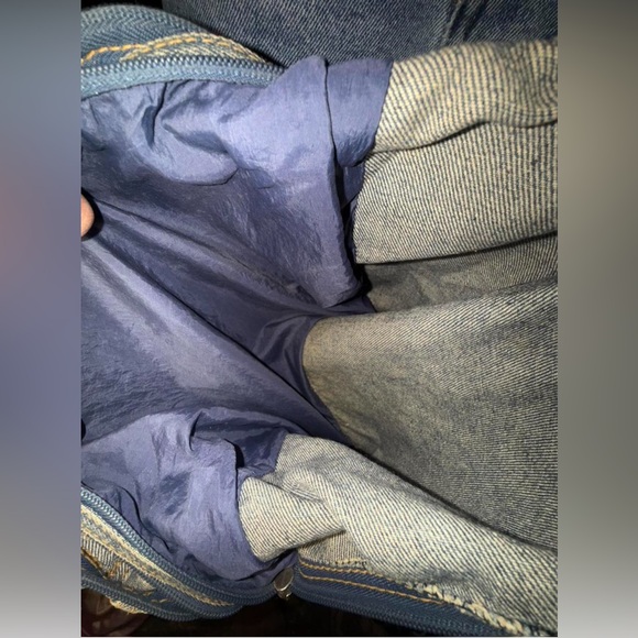 Y2K Embroidered shoulder bag - Picture 5 of 8